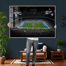 Detroit Lions Stadium Wall Art Canvas Print, Football Field by MyGreatCanvas | Canvas Wall Art Prints | Photo Prints & Wall Decor
