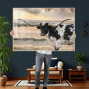 Texas Longhorn Bull Rustic Wall Art Canvas Print by MyGreatCanvas | Canvas Wall Art Prints | Photo Prints & Wall Decor