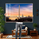 Washington DC Skyline Wall Art Canvas Print – Lincoln by MyGreatCanvas | Canvas Wall Art Prints | Photo Prints & Wall Decor
