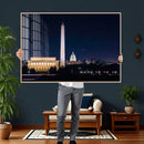 Washington White House Skyline Wall Art Canvas Print – by MyGreatCanvas | Canvas Wall Art Prints | Photo Prints & Wall Decor