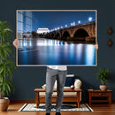 Washington DC Wall Art Canvas Print – Lincoln Memorial Night by MyGreatCanvas | Canvas Wall Art Prints | Photo Prints & Wall Decor