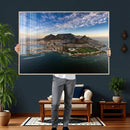 Cape Town Wall Art Canvas Print – Table Mountain Coastal by MyGreatCanvas | Canvas Wall Art Prints | Photo Prints & Wall Decor