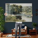 Streamside by Edward Mitchell Bannister Wall Art Canvas by MyGreatCanvas | Canvas Wall Art Prints | Photo Prints & Wall Decor