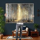 Abstract Birch Forest Wall Art Canvas Print – Modern Neutral by MyGreatCanvas | Canvas Wall Art Prints | Photo Prints & Wall Decor