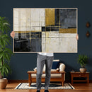 Abstract Gold and Black Wall Art Canvas Print – Modern by MyGreatCanvas | Canvas Wall Art Prints | Photo Prints & Wall Decor