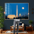 Washington DC Skyline Wall Art Canvas Print – Lincoln by MyGreatCanvas | Canvas Wall Art Prints | Photo Prints & Wall Decor