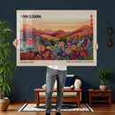 Yayoi Kusama Colorful Landscape Wall Art Canvas Print – by MyGreatCanvas | Canvas Wall Art Prints | Photo Prints & Wall Decor