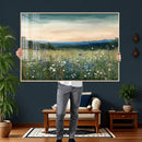 Wildflower Meadow Oil Painting Canvas — Daisy Lavender by MyGreatCanvas | Canvas Wall Art Prints | Photo Prints & Wall Decor
