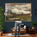 Gustav Macoun Heathland Canvas Print, Czech Landscape Oil by MyGreatCanvas | Canvas Wall Art Prints | Photo Prints & Wall Decor