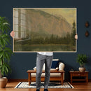 Frederic Edwin Church Hintersee Canvas Print, Hudson River by MyGreatCanvas | Canvas Wall Art Prints | Photo Prints & Wall Decor