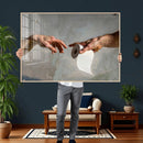 Funny Bathroom Wall Art Canvas, Creation of Toilet Paper by MyGreatCanvas | Canvas Wall Art Prints | Photo Prints & Wall Decor
