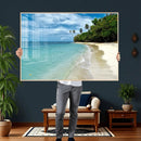Puerto Rico Beach Paradise Wall Art – Tropical Coastal Print by MyGreatCanvas | Canvas Wall Art Prints | Photo Prints & Wall Decor