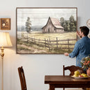 Rustic Farmhouse Barn Wall Art | 3-Panel Framed Gallery Wrap by MyGreatCanvas | Canvas Wall Art Prints | Photo Prints & Wall Decor