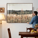 Rustic Field Landscape Wall Art Print, Giclee Canvas Wall