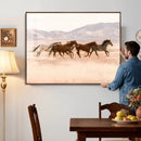 Wild Horse Wall Art Canvas Print – Framed Rustic Western Art by MyGreatCanvas | Canvas Wall Art Prints | Photo Prints & Wall Decor