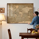 World Map Canvas Print – Framed Travel Map Wall Art for by MyGreatCanvas | Canvas Wall Art Prints | Photo Prints & Wall Decor