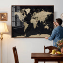 World Map Wall Art Print – Detailed Map of the World Wall by MyGreatCanvas | Canvas Wall Art Prints | Photo Prints & Wall Decor