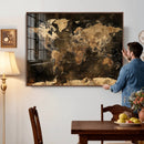 World Map Canvas Print, Modern Decorative Framed Map Artwork by MyGreatCanvas | Canvas Wall Art Prints | Photo Prints & Wall Decor