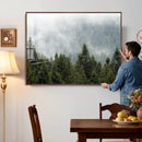 Misty Mountain Forest Wall Art Canvas Print by MyGreatCanvas | Canvas Wall Art Prints | Photo Prints & Wall Decor