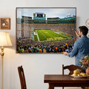 Green Bay Packers Stadium Wall Art Canvas Print, Lambeau by MyGreatCanvas | Canvas Wall Art Prints | Photo Prints & Wall Decor