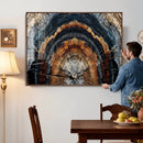 Abstract Wood Grain Canvas Print, Tree Ring Pattern Wall by MyGreatCanvas | Canvas Wall Art Prints | Photo Prints & Wall Decor
