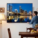 Austin Skyline Wall Art Canvas Print, Austin Downtown Night by MyGreatCanvas | Canvas Wall Art Prints | Photo Prints & Wall Decor