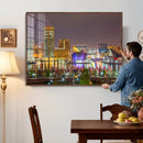 Baltimore Skyline Wall Art Canvas Print, Baltimore Downtown by MyGreatCanvas | Canvas Wall Art Prints | Photo Prints & Wall Decor