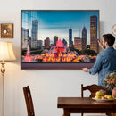 Chicago Wall Art Canvas Print - Chicago City Downtown Night by MyGreatCanvas | Canvas Wall Art Prints | Photo Prints & Wall Decor