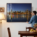 Chicago Wall Art Canvas Print - Chicago City Downtown Night by MyGreatCanvas | Canvas Wall Art Prints | Photo Prints & Wall Decor