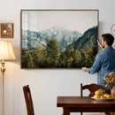 Mountain Forest Wall Art Canvas Print, Alpine Landscape by MyGreatCanvas | Canvas Wall Art Prints | Photo Prints & Wall Decor