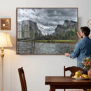 Yosemite Valley River Wall Art Canvas Print, Granite Cliffs by MyGreatCanvas | Canvas Wall Art Prints | Photo Prints & Wall Decor