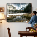 Yosemite Valley Mountain Wall Art Canvas Print, Granite by MyGreatCanvas | Canvas Wall Art Prints | Photo Prints & Wall Decor