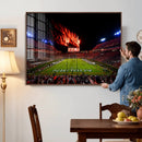 Auburn Stadium Wall Art Canvas Print, College Football Night by MyGreatCanvas | Canvas Wall Art Prints | Photo Prints & Wall Decor
