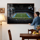 Detroit Lions Stadium Wall Art Canvas Print, Football Field by MyGreatCanvas | Canvas Wall Art Prints | Photo Prints & Wall Decor