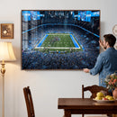 Detroit Lions Stadium Wall Art Canvas Print, Football Field by MyGreatCanvas | Canvas Wall Art Prints | Photo Prints & Wall Decor