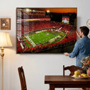 Georgia Bulldogs Stadium Wall Art Canvas Print, Sanford by MyGreatCanvas | Canvas Wall Art Prints | Photo Prints & Wall Decor