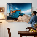 Coastal Fishing Boats Wall Art Canvas Print, Sunset Beach by MyGreatCanvas | Canvas Wall Art Prints | Photo Prints & Wall Decor