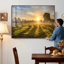 Sheep Wall Art Canvas Print – Rural Farm Animal Artwork by MyGreatCanvas | Canvas Wall Art Prints | Photo Prints & Wall Decor