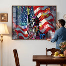 USA Statue of Liberty Graffiti Street Art Wall Art Canvas by MyGreatCanvas | Canvas Wall Art Prints | Photo Prints & Wall Decor
