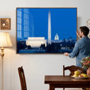 Washington DC Skyline Wall Art Canvas Print – Lincoln by MyGreatCanvas | Canvas Wall Art Prints | Photo Prints & Wall Decor