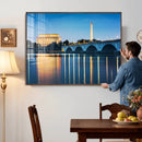 Washington DC Wall Art Canvas Print – Lincoln Memorial Night by MyGreatCanvas | Canvas Wall Art Prints | Photo Prints & Wall Decor