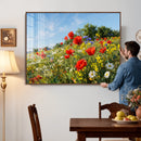 Wildflower Meadow Wall Art Canvas Print – Colorful Poppy and by MyGreatCanvas | Canvas Wall Art Prints | Photo Prints & Wall Decor