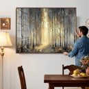 Abstract Birch Forest Wall Art Canvas Print – Modern Neutral by MyGreatCanvas | Canvas Wall Art Prints | Photo Prints & Wall Decor