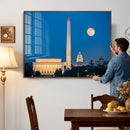 Washington DC Skyline Wall Art Canvas Print – Lincoln by MyGreatCanvas | Canvas Wall Art Prints | Photo Prints & Wall Decor
