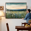 Wildflower Meadow Oil Painting Canvas — Daisy Lavender by MyGreatCanvas | Canvas Wall Art Prints | Photo Prints & Wall Decor