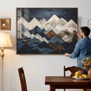 Mountain Wall Art – Modern Abstract Landscape Canvas Print