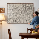 Abstract Horse Sketch Wall Art | Ready to Hang and Framed |