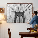Large Brooklyn Bridge Wall Art Canvas Print