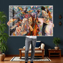 African American Jazz Art Music Abstract Wall Art Painting by MyGreatCanvas | Canvas Wall Art Prints | Photo Prints & Wall Decor