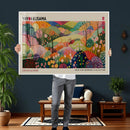 Framed Yayoi Kusama 1986 Wall Art Print – Japanese Wall Art